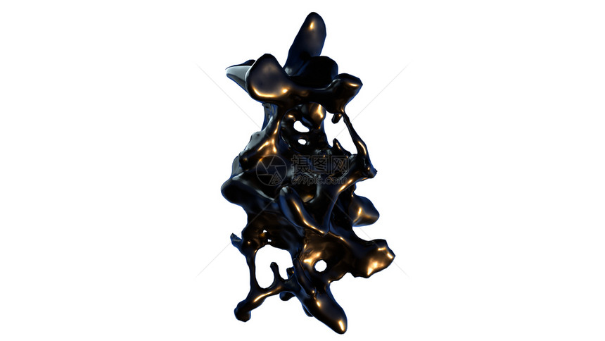 飞溅的黑色液体像油三维渲染电脑生成的背景创意飞溅的黑色液体像油三维渲染电脑生成的背景创意图片