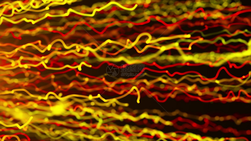 许多长尾3D背景计算机生成背景的粒子许多长尾计算机生成背景的粒子图片