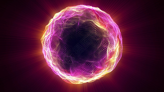 黑臭水体发光场计算机生成的背景发光线粒子产生的多彩体状3D未来元素的转化发光场计算机生成的背景多彩体状发光粒子产生的多彩体状未来元素的转设计图片