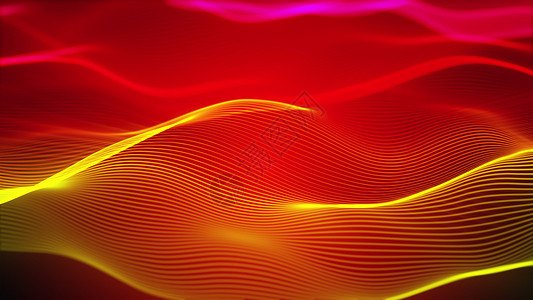 网络巨魔大数据粒子波计算机生成的巨数据波闪光条形效应3D未来背景的3D转换计算机生成了巨数据粒子波背景