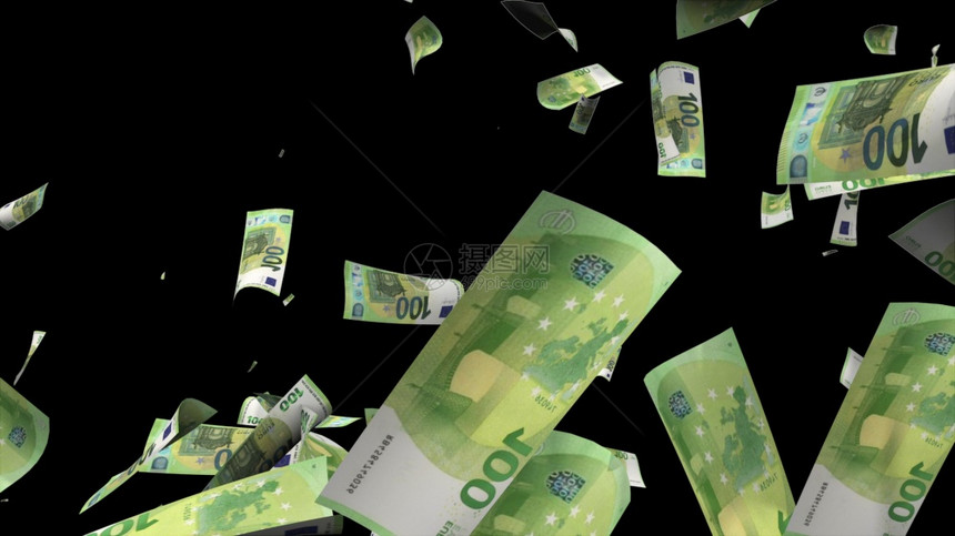 许多欧元帐单都从上而下3D推理计算机产生的背景是货币雨商业成功许多欧元从上而下3D推理计算机产生背景是货币雨计算机产生背景是货币图片