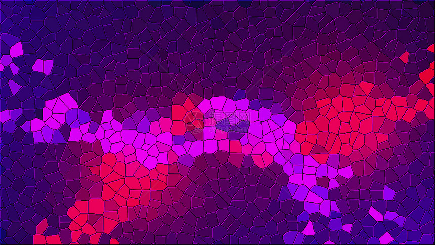 计算机生成了抽象背景3D转换多种形状的颜色组合转换图片