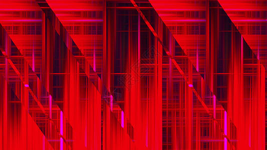 计算机生成的倾斜和水平玻璃条形以不同颜色显示许多窄线光抽象镜像背景3d翻譯计算机生成的倾斜和水平玻璃条形以不同颜色显示许多薄线光背景图片