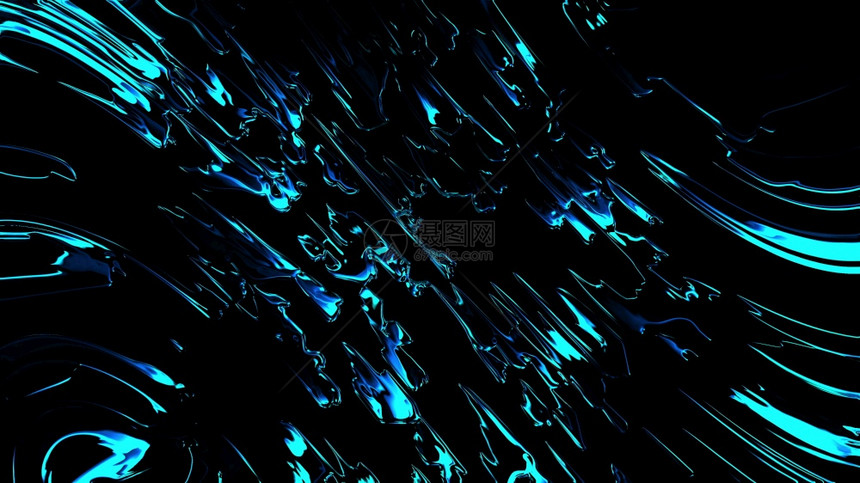 计算机产生飞水喷雾的效果3D产生虚拟背景图片