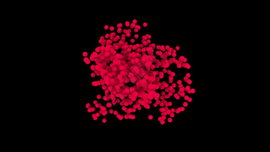 球体的混沌聚散三维渲染计算机生成的抽象背景空间中有许多小的圆形粒子球体的混沌聚散三维渲染计算机生成的抽象背景空间中的小圆形粒子背景图片