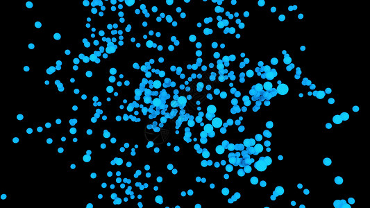 球体的混沌聚散三维渲染计算机生成的抽象背景空间中有许多小的圆形粒子球体的混沌聚散三维渲染计算机生成的抽象背景空间中的小圆形粒子背景