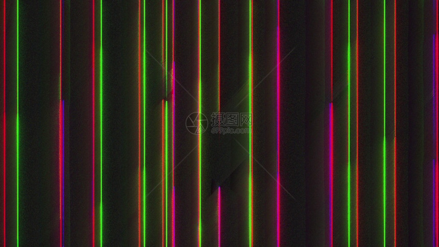 计算机生成的色异常波段像素多色电线噪音3d代表抽象背景像素多色噪音代表抽象背景图片