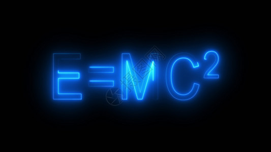导入仪刻录Emc2mc计算机生成3d翻译AlbertEinsteins物理公式科学图形背景导入Einnes设计图片