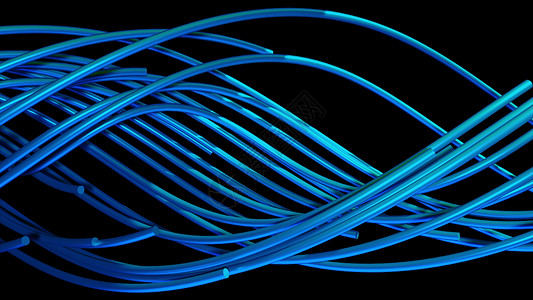 随机光纤被编织成一个巨大的螺旋3D转换计算机生成了抽象的体积背景随机光纤被编织成一个大的螺旋3D计算机生成了抽象体积背景背景图片