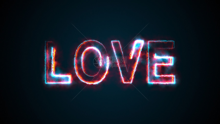 Love计算机生成的词燃烧字刻录大写着欢迎的背景3和欢迎的背景图片