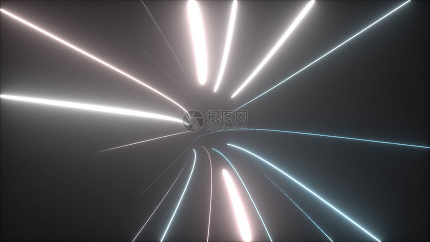 数字光隧道速度计算机生成3D光耀斑快速移动的电线简要背景计算机生成光耀斑抽象快速移动的电线摘要背景图片