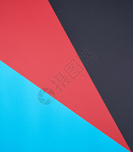 多彩纸黑色红和青完整框架的抽象背景背景图片