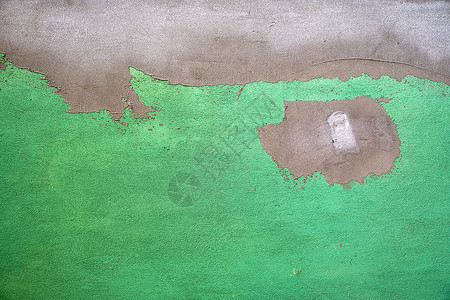 绿色水泥墙碎片有不合规定之处整形图片