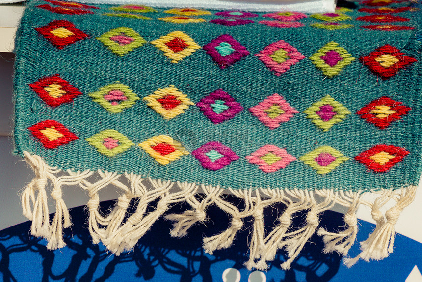土耳其传统手制作地毯和图片