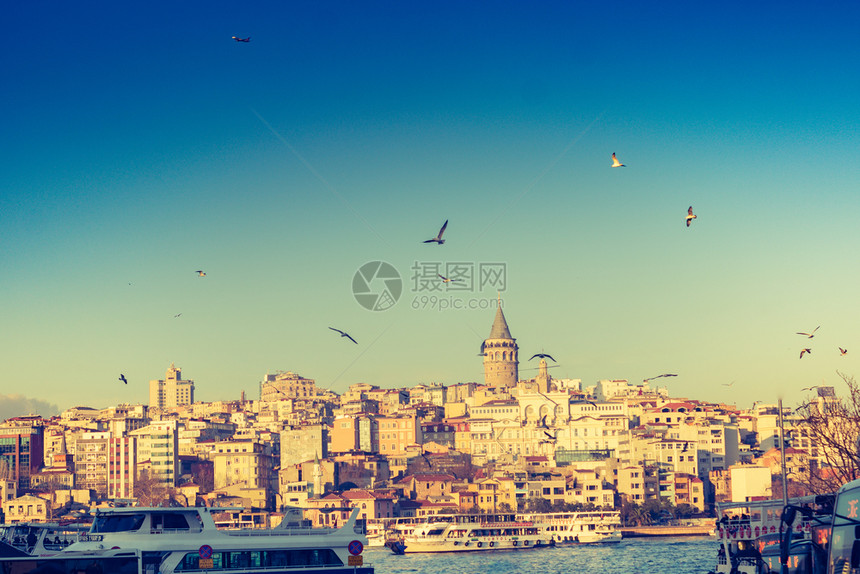 伊斯坦布尔塔台的景象图片
