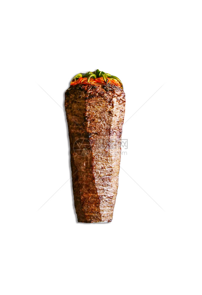 土耳其菜DonerKebab作为转烤肉图片