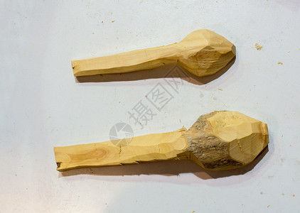 汤勺或木制的匙图片