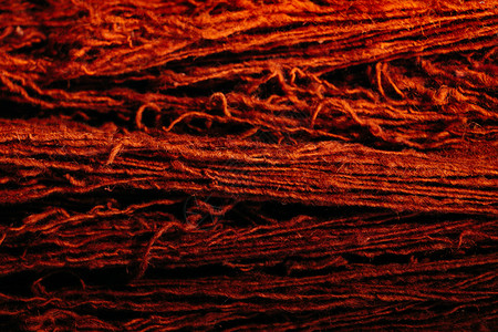 天然羊毛线彩色染用于地毯制作图片