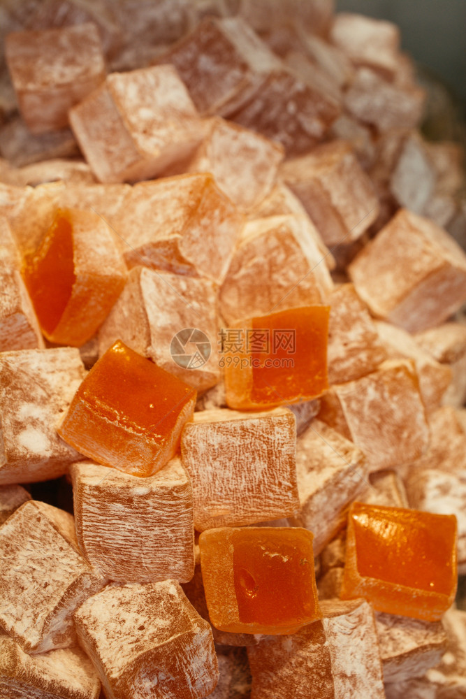 传统土库什美味的软糖图片