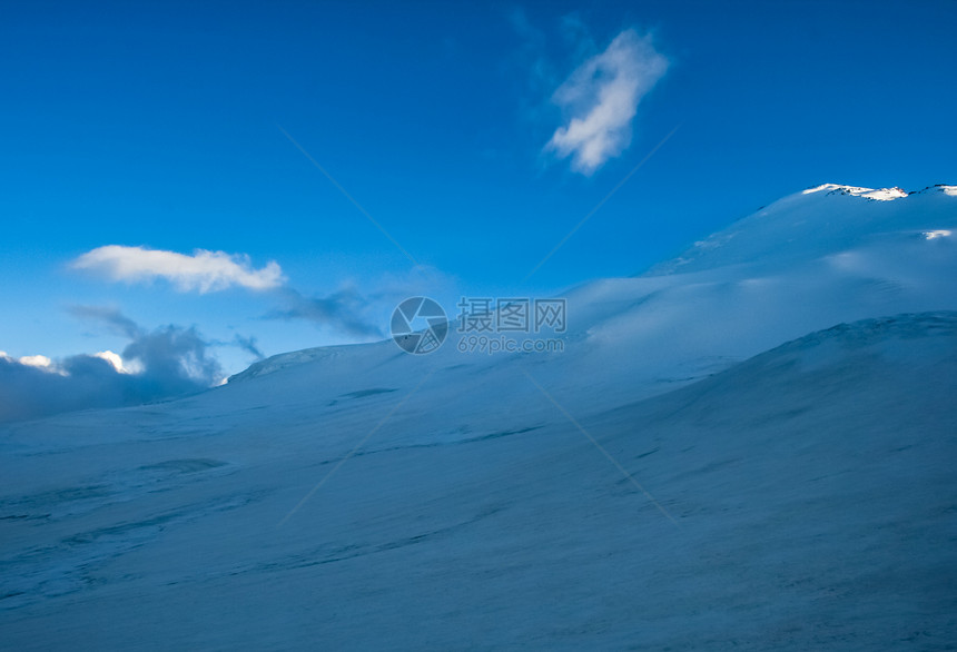 雪山景观山上有雪山地景观雪山景观山上有雪洛杉矶山图片