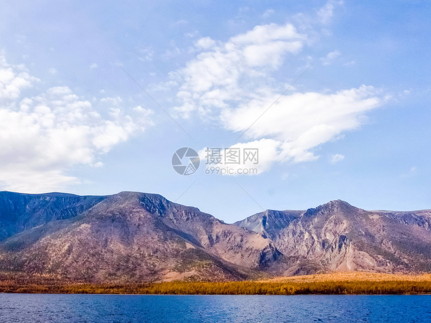 Baikal湖水Baikal水面美丽的景观Baikal水面Baikal水面图片