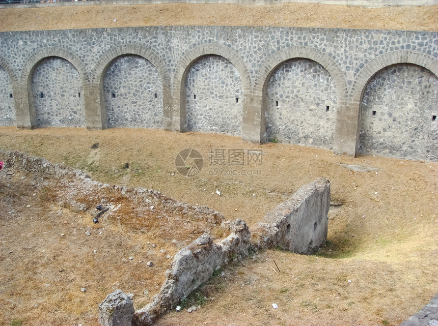 意大利古代城市庞贝伊的考古挖掘意大利古代城市庞贝伊图片