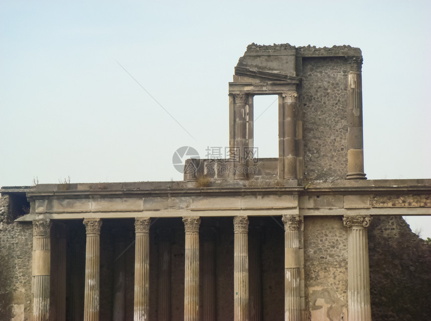 意大利古代城市庞贝伊的考古挖掘意大利古代城市庞贝伊图片