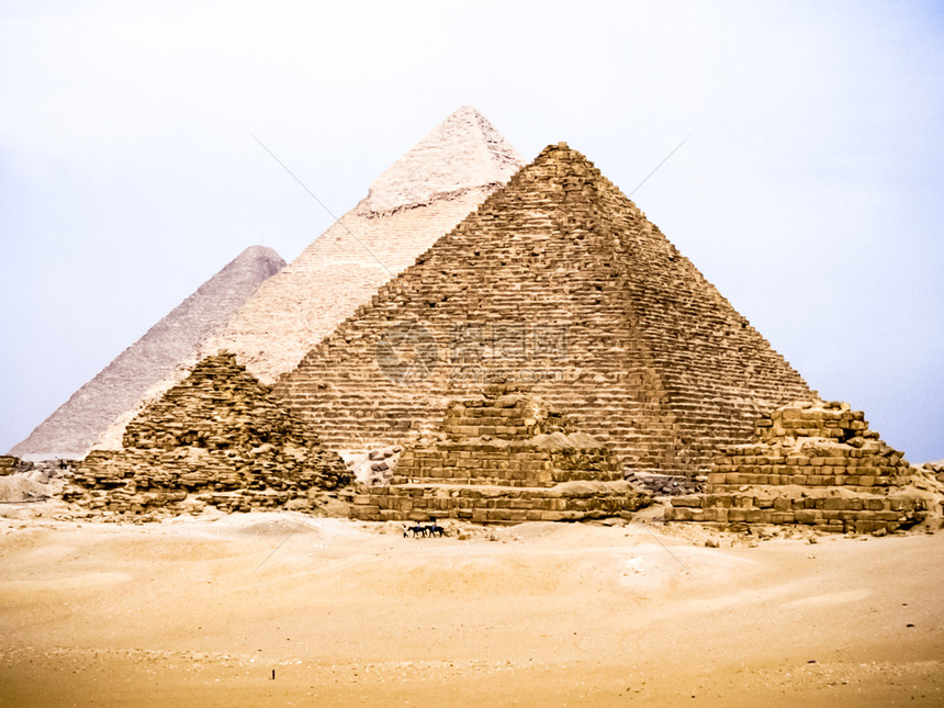 埃及的大金字塔古代文明的巨石结构大宝图片