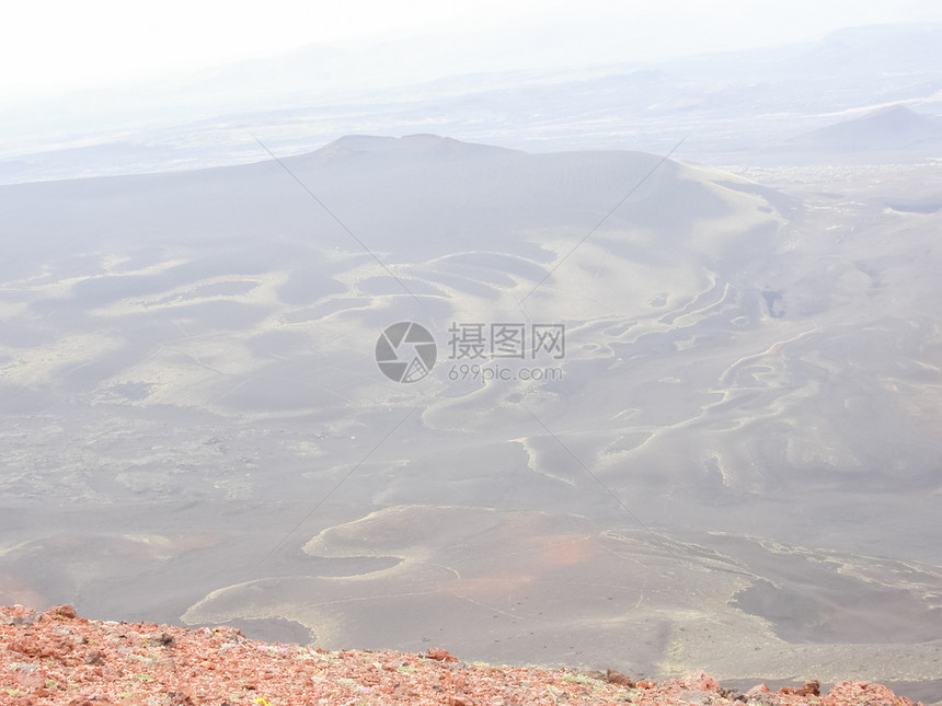 堪察卡的自然质堪察卡半岛的景观和光辉象堪察卡的观山脉和堪察卡火图片