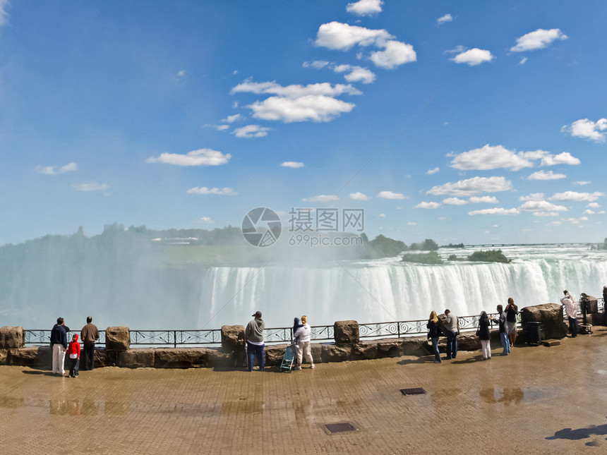 加拿大尼亚拉瀑布2014年7月日尼亚加拉瀑布河瀑布综合集图片
