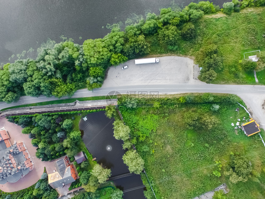 莫斯科市的顶端景色城市的建筑道路和其他基础设施从上面看城市景色从上面看城市景色图片