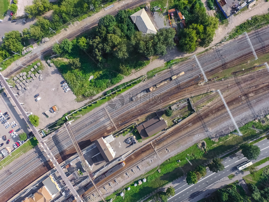 莫斯科市的顶端景色城市的建筑道路和其他基础设施从上面看城市景色从上面看城市景色图片