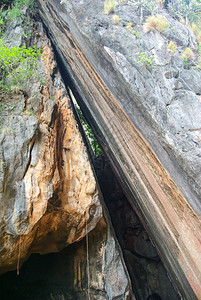 赛琳娜号泰国山区岩石的裂缝泰国山区的岩石裂缝泰国山区岩石的裂缝背景