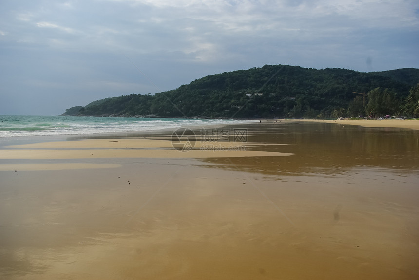 泰国的海滩岸线泰国的滩岸图片