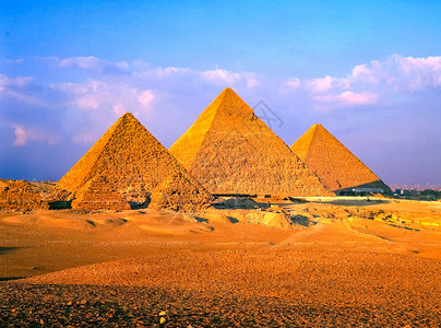 破坏的金字塔古代的建筑学高清图片