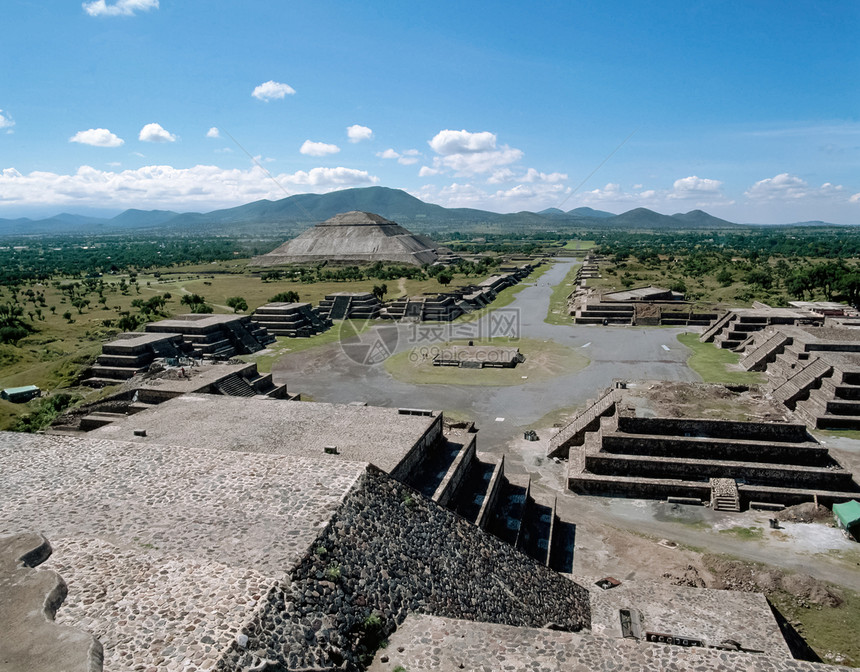 墨西哥玛雅文明的金字塔古代文明的遗产图片