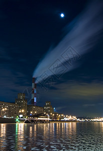 城市管线莫斯科风景管道锅炉和烟雾弹管莫斯科风景道锅炉和烟雾弹管莫斯科风景道锅炉和烟雾弹管背景