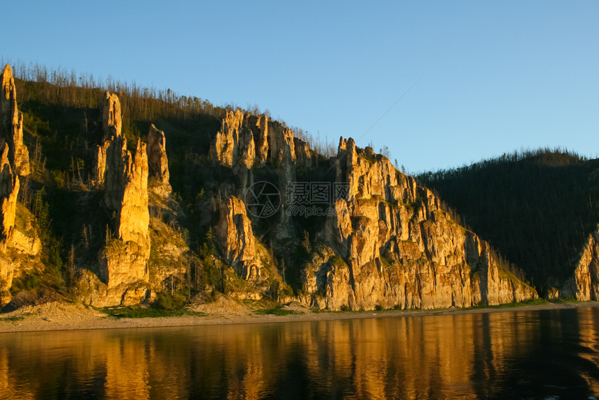 莱娜支柱东西伯利亚自然梯子痕迹莱娜支柱图片