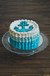 海洋主题503的宝蛋糕图片