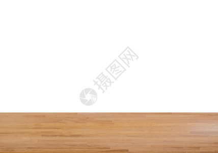 旧木质架子有影用途放置你的产品或东西孤立在白色背景图片