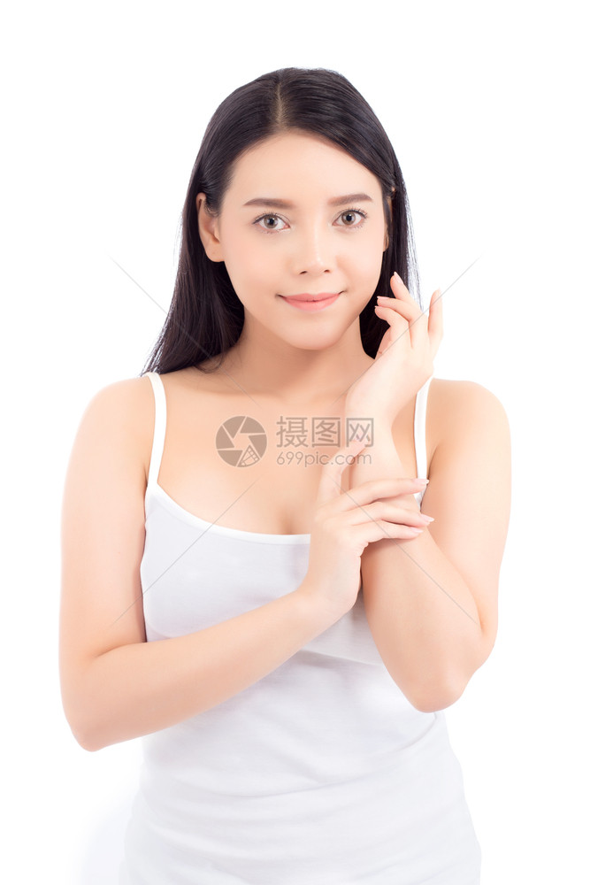 年轻健康的女人状态图片