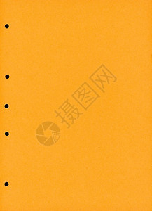 橙色纸质图页有作为背景的用洞高分辨率扫描橙色纸质图背景图片