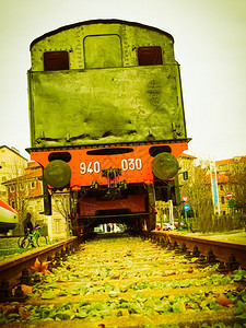 古老的蒸汽火车机辆老旧蒸汽火车背景图片