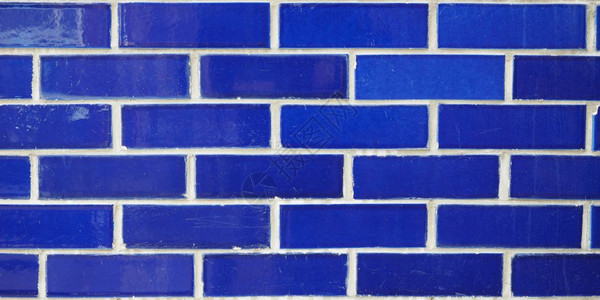 蓝砖壁作为背景有用蓝砖墙壁背景图片