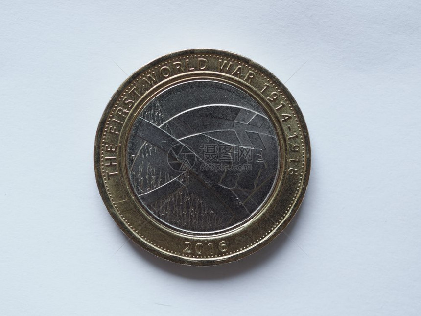 2英镑硬币联合王国货币2磅硬联合王国图片