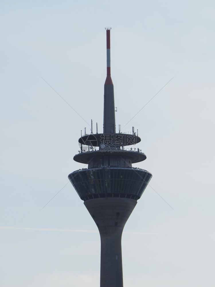 Rheinturm电视塔德国杜塞尔多夫Rheinturm电视塔杜塞尔多夫图片