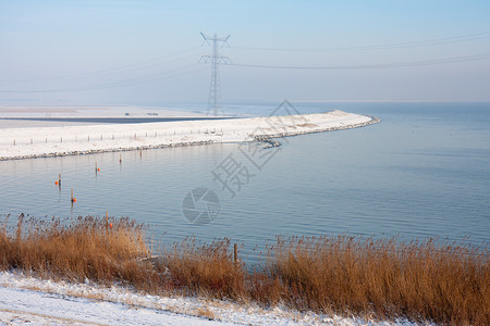 冬季荷兰水域图片