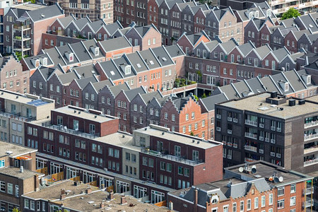 荷兰政府城市海牙空中景观图片