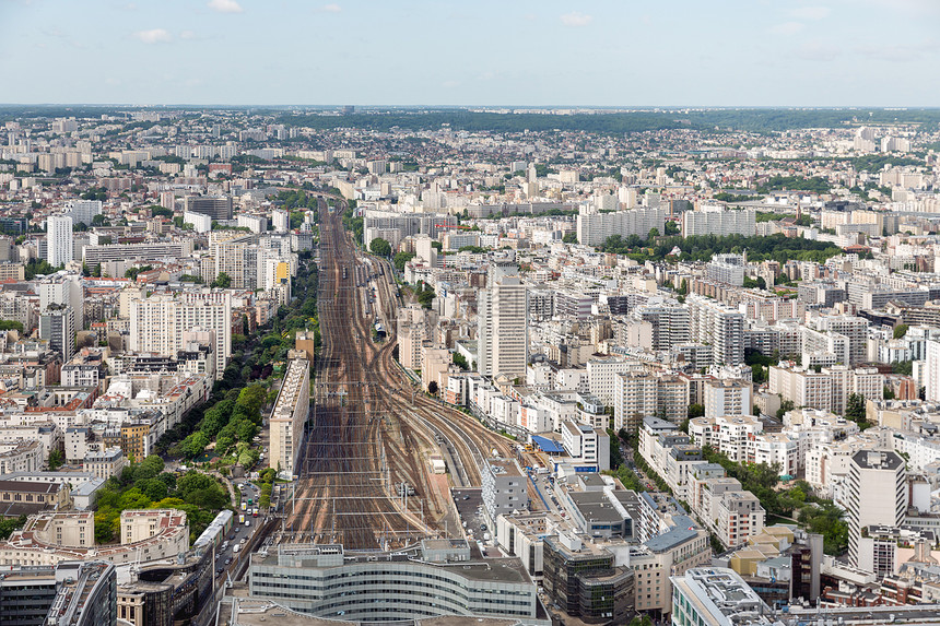 巴黎全景加雷蒙帕纳斯空中巡视图片
