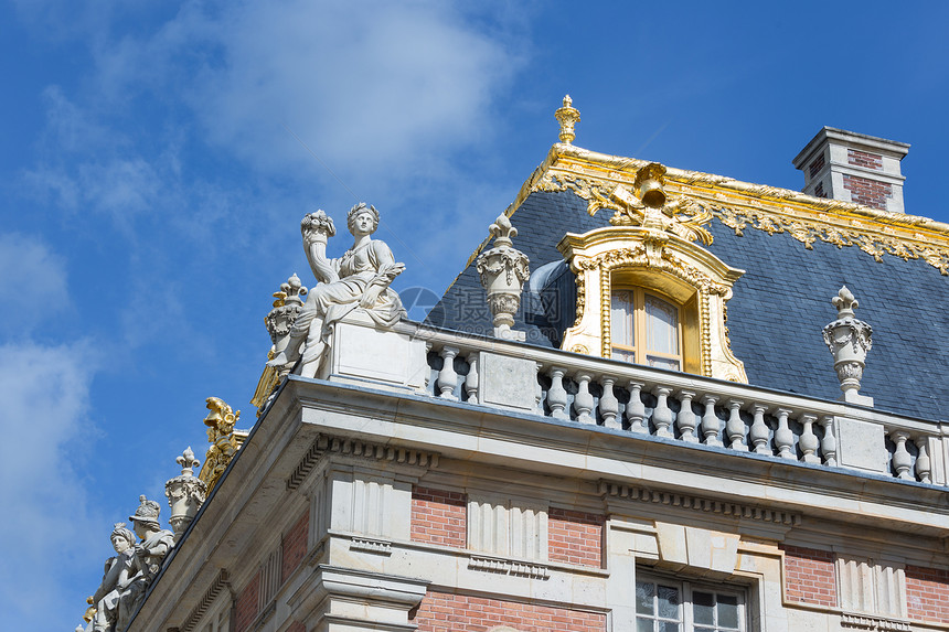 法国巴黎附近的凡尔赛皇家宫殿图片